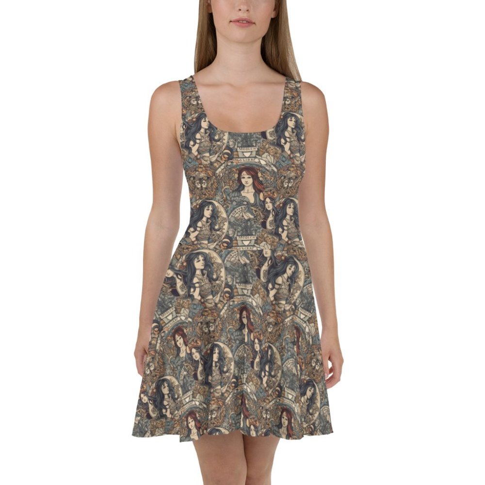 Whimsigoth Tarot Card Mystic Goddess Dress